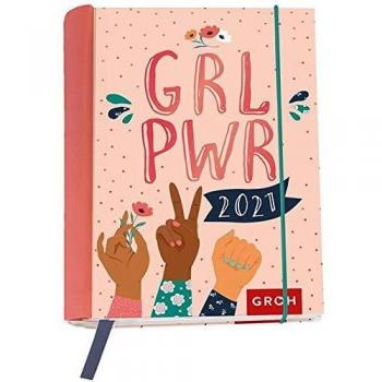GRL PWR 2021: Wochenkalender mit 12 Postkarten