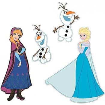 Stickers Muraux La Reine des Neiges 3D
