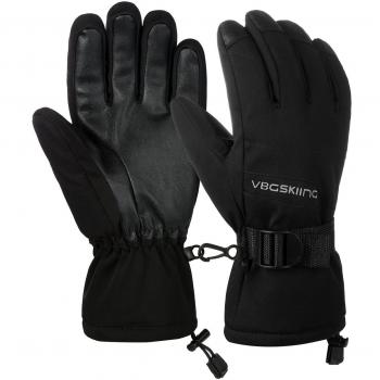 Vbiger Kinder Winter-Ski-Handschuhe – Rutschhemmend & Wetterfest