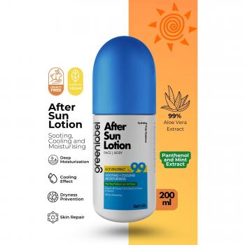 Kalmerende After Sun Gel met Aloë Vera en Menthol 200 ml
