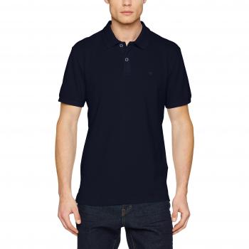 TOM TAILOR Herren Poloshirt NOS Basic Polo, Blau, S