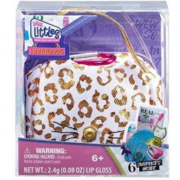 Bolso Real Little en Color Blanco Dorado