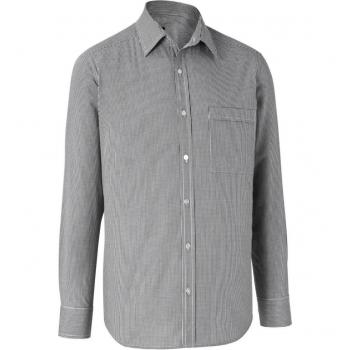 JOBELINE Herrenoberhemd Harper; Langarm; Kleidergröße 39/40; schwarz