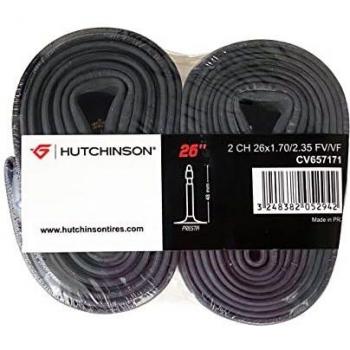 HUTCHINSON 2 camaras valvula presta fina valvula 48mm 26x1.70-2.35