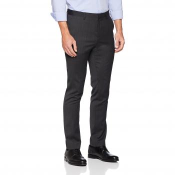 Pantalones de Traje SELECTED HOMME Slhslim-Mylobill TRS B Noos para Hombre, Gris