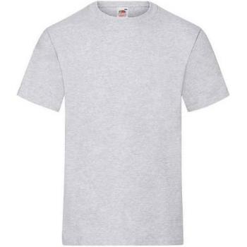 Top Fruit of the Loom Unisex Adultos Heather Heavy XL Gris
