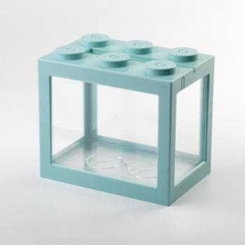 Stacking Aquarium Fish Bowl with Seaweed