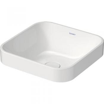 Duravit Happy D.2 Lavabo 23594061001 40x40 cm, la terre, sans trou de coulée