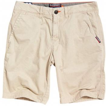 Superdry International Slim Chino Lite Short, Homme, Beige