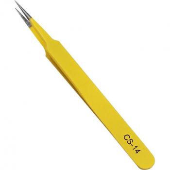 Slanted Stainless Steel Tweezers for Hair Beauty