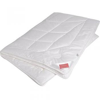 HEFEL Kunstfaserbettdecke „Outlast & Maize“ – weiß, B 155 cm × L 220 cm, 100 % Baumwollbezug, 70 % PLA / 30 % Viskose