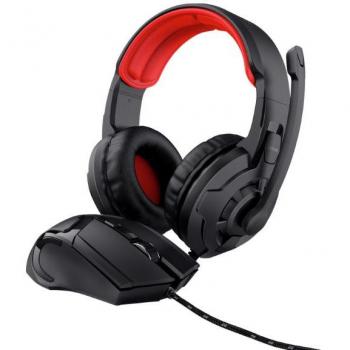 Bundle gaming trust basics compuesto por headset y mouse 24761