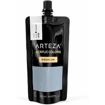 Acrylmalerei Grau 120 ml von ARTEZA – Deckkraft Plus