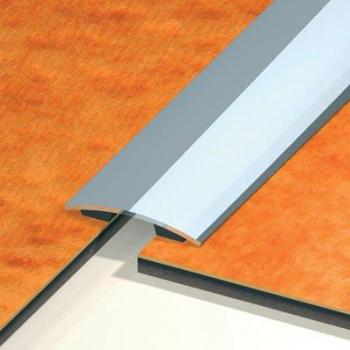 Barre de seuil adhésive inox brillant 0,83 m DINAC 071233
