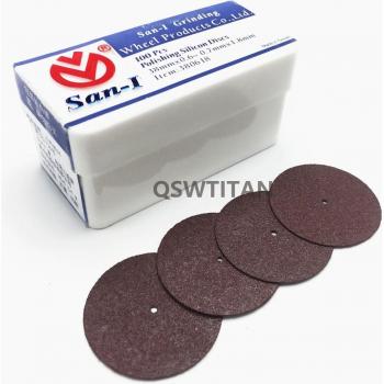 Zahnmedizinische Polierscheiben San-1 38x0,6-0,7x1,8mm 100 Stück