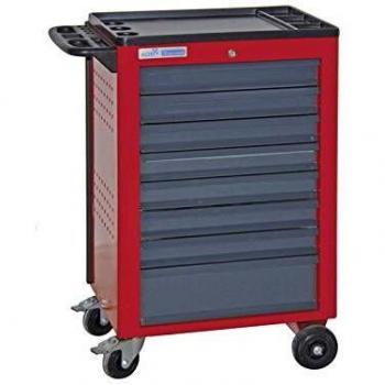 Servante d'atelier PROFESSIONNELLE, 8 tiroirs, rouge