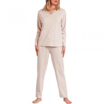 Women's Admas Classic Long-Sleeve Organic Dot Sleepwear