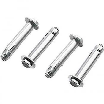 Stainless Steel M6x50mm Expansion Bolt Kit – 4 Pack with Hex Nut Sleeves