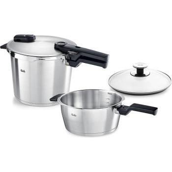 Fissler Vitaquick Premium Dual Capacity Pressure Cooker Set – 22 cm (3