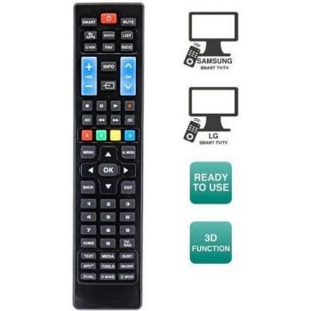 Télécommande Ewent EW1575 noire pour télévision intelligente