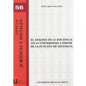 El análisis de la eficiencia en la Universidad a partir de la función de distancia