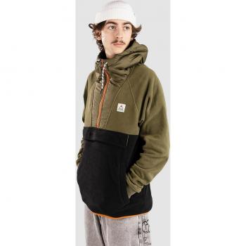 Felpa Polare ½ Zip Woodland Passante Nero