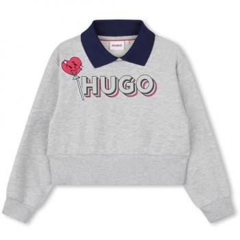 Felpa con colletto polo Hugo G00212