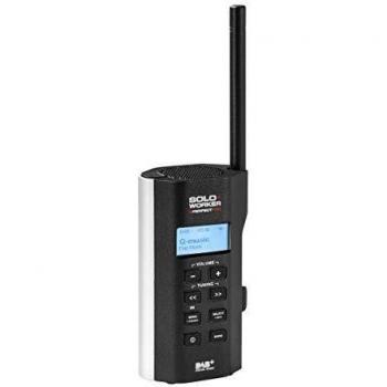 Perfectpro SOLOWORKER Dab+ Radio Portable Personnel Noir
