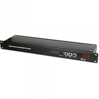 GUDE 8210 EPC NET 8‑Ausgangs‑C13 PDU – Strommessung via TCP/IP, schwarzes Gehäuse