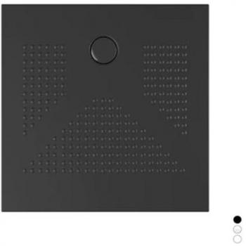 Piatto doccia h3 quadro in ceramica Dianhydro bianco lucido cm 80 x 80 h. 3
