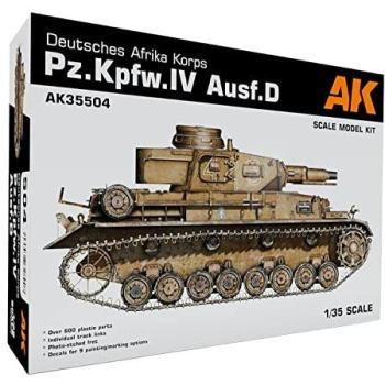 AK Modelle: Pz.Kpfw. IV Ausf. D – Deutsches Afrika Korps 1:35