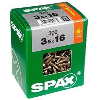 Spax Schroef Pozi Geel 4x70mm 50 Stuks