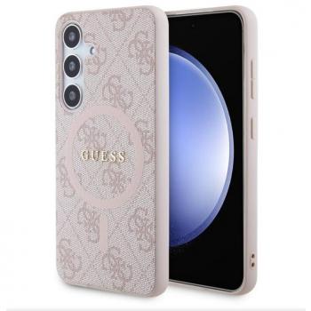 Custodia in PU con anello per Samsung Galaxy S24+ Guess 4G