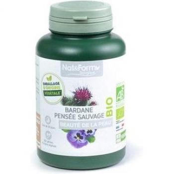 Nat & Form Bardane Pensée Sauvage Bio 200 gélules