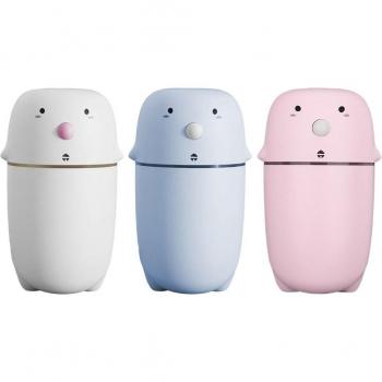 Humidificateur d'air USB 300ml avec veilleuse et brume froide