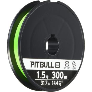 Línea de Pesca Pitbull 8.0, Verde Lima, 300 m