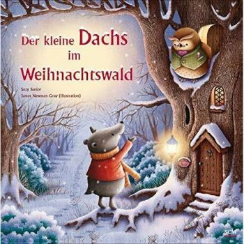 Der kleine Dachs im Weihnachtswald