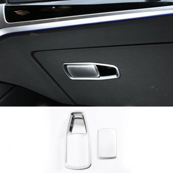 BMW 3 Series G20 G28 Silver Chrome Co-Pilot Glove Compartment Cover
