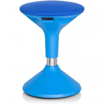 Arbeitsstuhl Sammy HJH Office 733140 – Blaues Stoffdesign