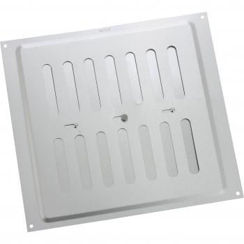 MAP Vents 939-31 Metal Adjustable Air Vents, Silver, 9 x 9-Inches