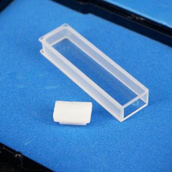 5mm Path Length Cuvette Cell with PTFE Lid for UV Use