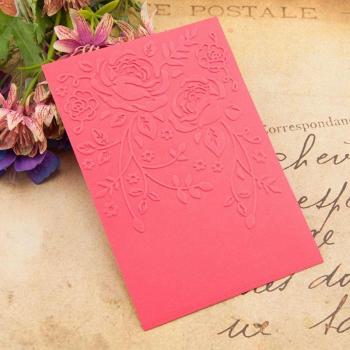 Plastic Embossing Template for Photo Albums