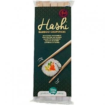 Terrasana Hashi Palillos de Bambú 10 uds