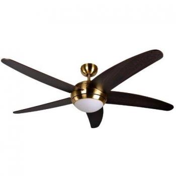 Ventilateur de plafond design Melton avec télécommande 132 cm