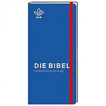 Die Bibel. Taschenausgabe stripe mit roter loser Gummilitze: Gesamtausgabe Einheitsübersetzung