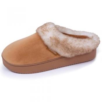 Mules ultra douces camel femme Isotoner