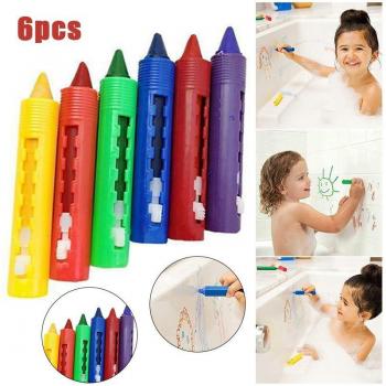 Juguete Maquillaje Halloween: Set de 6 Crayones Lavables