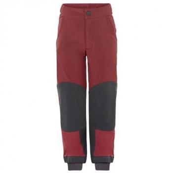 Vaude Caprea Stretch SF Kinderhosen, Trekking-Design, Rot, 134/140