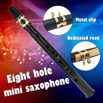 8-See Saxophonmundstück für Mini-Tenor, schwarz