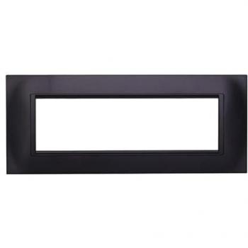 Plaque Noir 7 Modules Bticino Livinglight